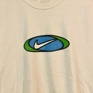 Vintage White 1900s Nike Tank Top